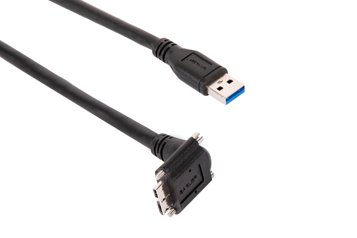 Cable USB 3.0 Micro B 90° A1 SL/A (ace downwards, P)