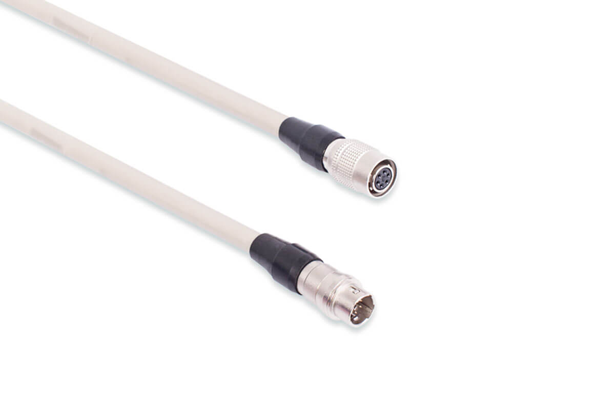 Extension Cable for Cable or Power Supply With HRS 6p, m/f