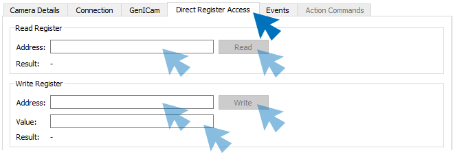 Direct Register Access