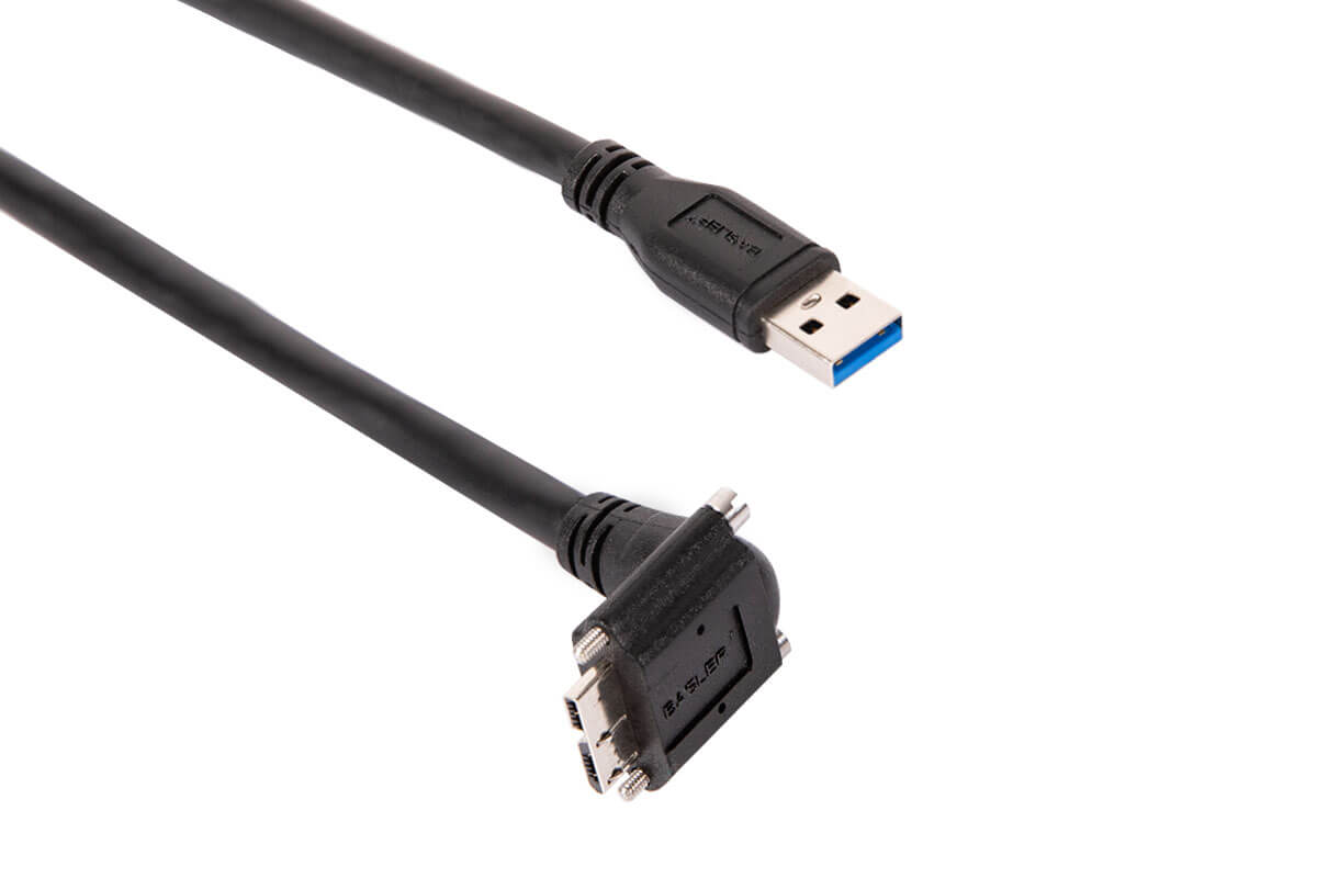 Cable USB 3.0 Micro B 90° A1 SL/A (angled downwards, P)