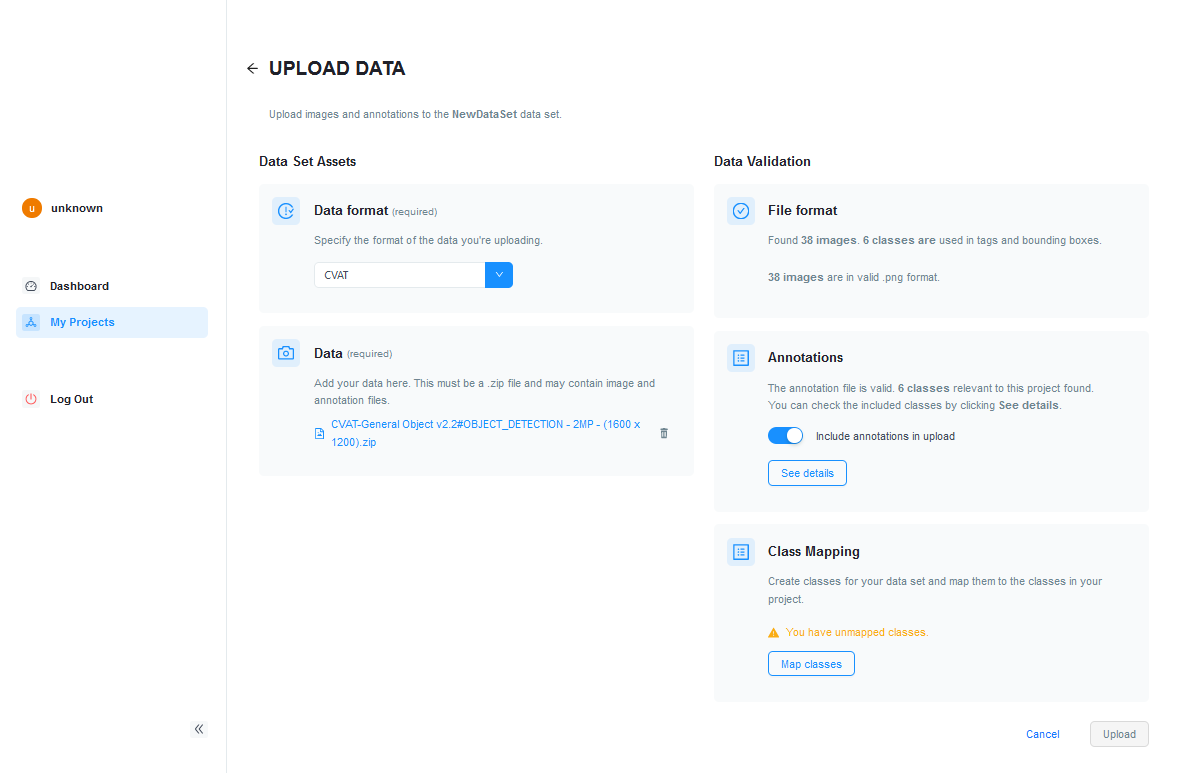 Data Set Validation