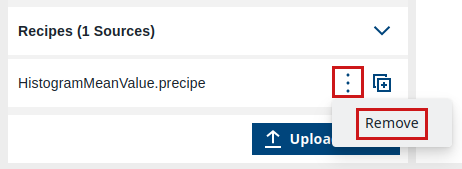 Removing Recipe Instances Removing Recipe Instances