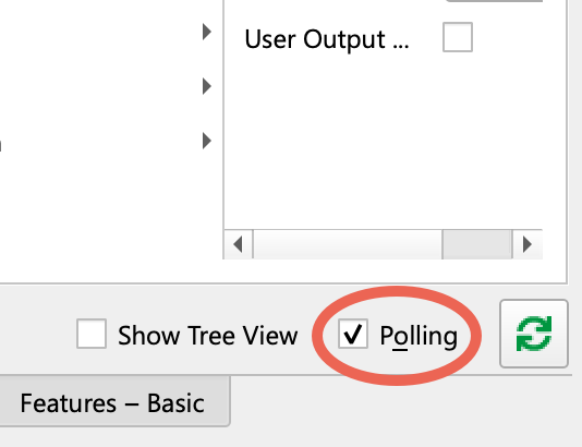 Polling Option in pylon Viewer