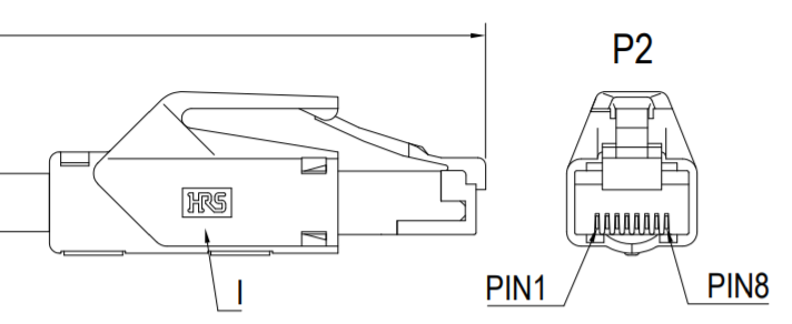 Pin Position on RJ45 Connector