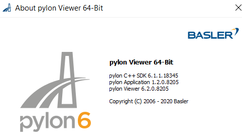 Versions in pylon Viewer