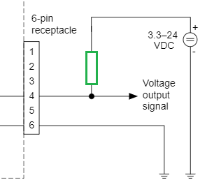 Gpio Output Circuit Diagram with Resistor