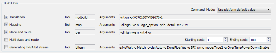 Subsequent Build Steps Deactivated