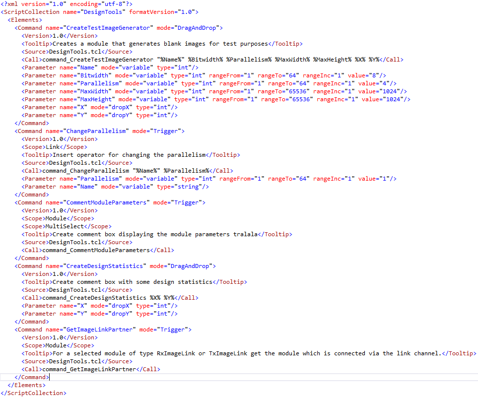 Script Collection: XML File Example