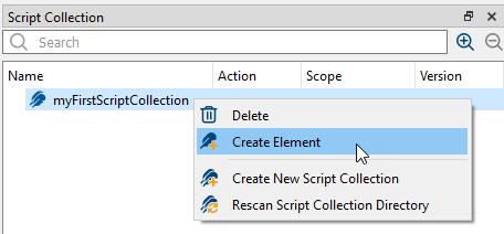 Script Collection: Create Element